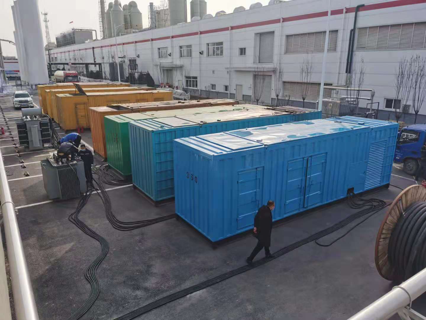 拉孜出租发电机-柴油发电机组三相采用什么接法